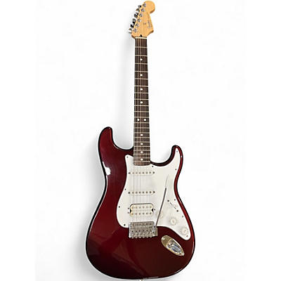 Used Fender Standard Stratocaster HSS RED Solid Body Electric Guitar