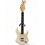 Used Fender Standard Stratocaster HSS White Solid Body Electric Guitar White