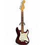 Used Fender Standard Stratocaster HSS Wine Red Solid Body Electric Guitar Wine Red