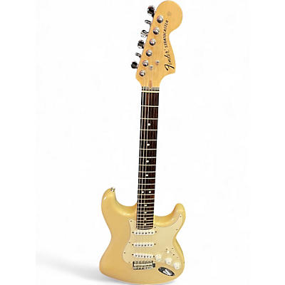 Used Fender Standard Stratocaster Honey Blonde Solid Body Electric Guitar