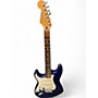Used Fender Standard Stratocaster LH Blue Electric Guitar Blue
