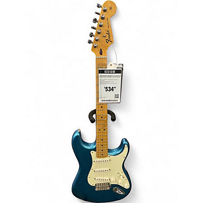 Used Fender Standard Stratocaster Lake Placid Blue Solid Body Electric Guitar