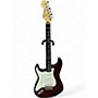 Used Fender Standard Stratocaster Left Handed Midnight Wine Electric Guitar Midnight Wine