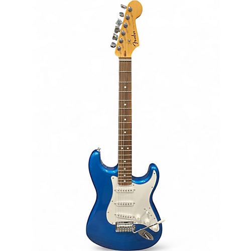 Used Fender Standard Stratocaster Metallic Aqua Marine Solid Body Electric Guitar Metallic Aqua Marine