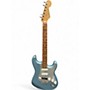 Used Fender Standard Stratocaster Metallic Blue Solid Body Electric Guitar Metallic Blue
