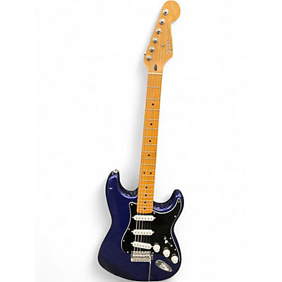 Used Fender Standard Stratocaster Midnight Blue Solid Body Electric Guitar