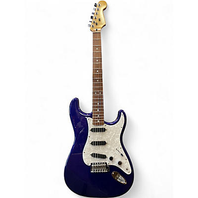 Used Fender Standard Stratocaster Midnight Blue Solid Body Electric Guitar