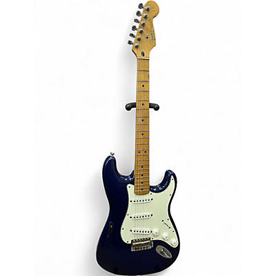 Used Fender Standard Stratocaster Midnight Blue Solid Body Electric Guitar