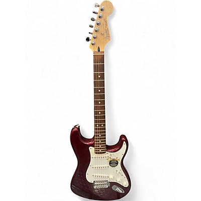 Used Fender Standard Stratocaster Midnight Wine Solid Body Electric Guitar