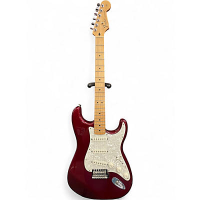 Used Fender Standard Stratocaster Midnight Wine Solid Body Electric Guitar