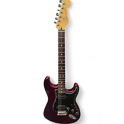 Used Fender Standard Stratocaster Midnight Wine Solid Body Electric Guitar