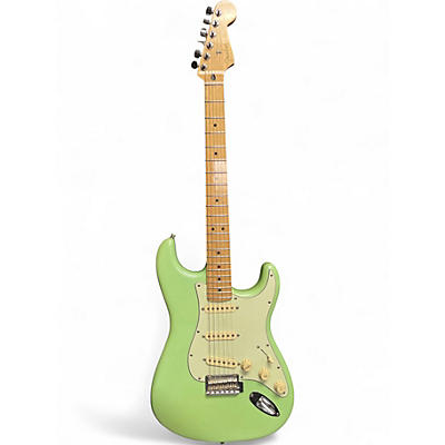 Used Fender Standard Stratocaster Mint Green Solid Body Electric Guitar