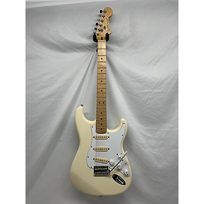 Fender Used Fender Standard Stratocaster Olympic White Solid Body Electric Guitar