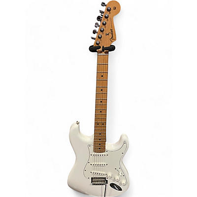 Fender Used Fender Standard Stratocaster Olympic White Solid Body Electric Guitar