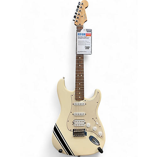 Fender Used Fender Standard Stratocaster Olympic White Solid Body Electric Guitar Olympic White