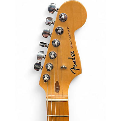 Used Fender Standard Stratocaster Olympic White Solid Body Electric Guitar