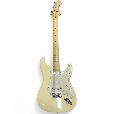 Used Fender Standard Stratocaster Olympic White Solid Body Electric Guitar