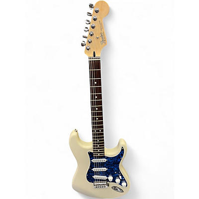 Used Fender Standard Stratocaster Olympic White Solid Body Electric Guitar