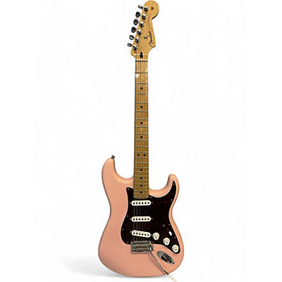 Fender Used Fender Standard Stratocaster Pink Solid Body Electric Guitar