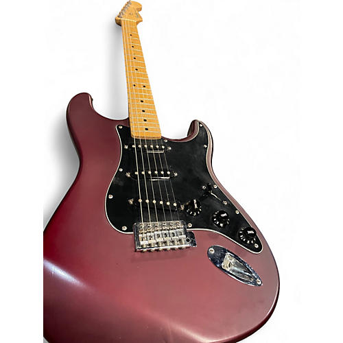 Used Fender Standard Stratocaster Purple Solid Body Electric Guitar Purple