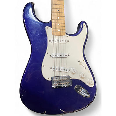 Used Fender Standard Stratocaster Purple Solid Body Electric Guitar