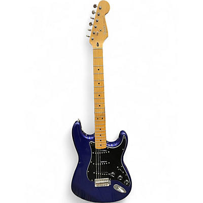 Used Fender Standard Stratocaster Purple Solid Body Electric Guitar