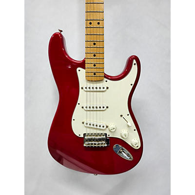 Fender Used Fender Standard Stratocaster Red Solid Body Electric Guitar