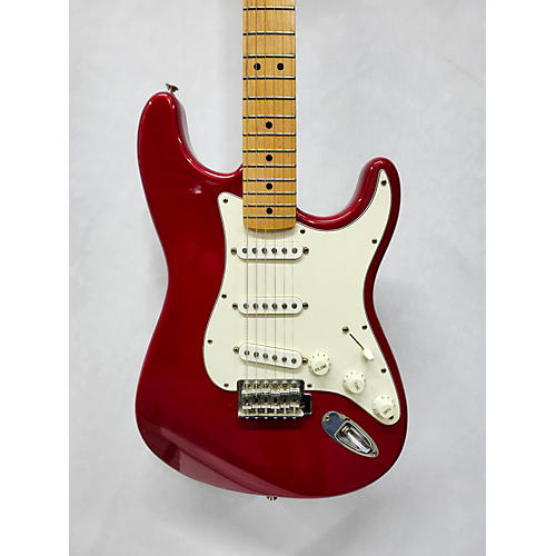 Fender Used Fender Standard Stratocaster Red Solid Body Electric Guitar Red