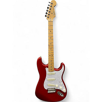 Fender Used Fender Standard Stratocaster Red Solid Body Electric Guitar