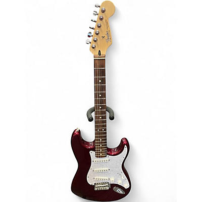 Used Fender Standard Stratocaster Red Solid Body Electric Guitar