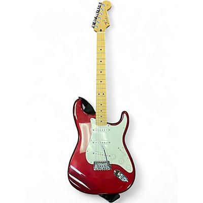 Used Fender Standard Stratocaster Red Solid Body Electric Guitar