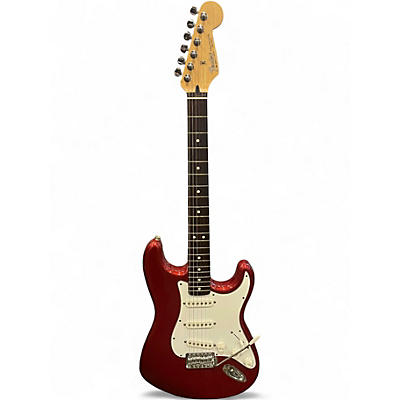 Used Fender Standard Stratocaster Red Solid Body Electric Guitar