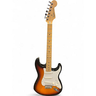 Used Fender Standard Stratocaster Sunburst Solid Body Electric Guitar