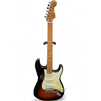 Used Fender Standard Stratocaster Sunburst Solid Body Electric Guitar