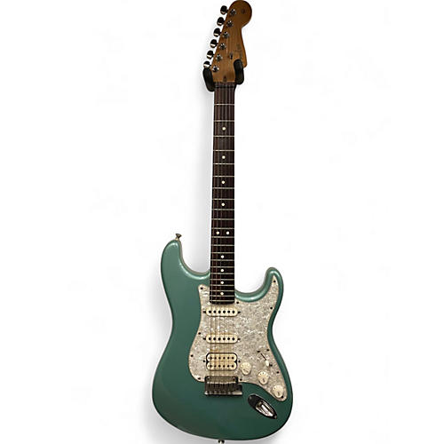 Used Fender Standard Stratocaster Surf Green Solid Body Electric Guitar Surf Green