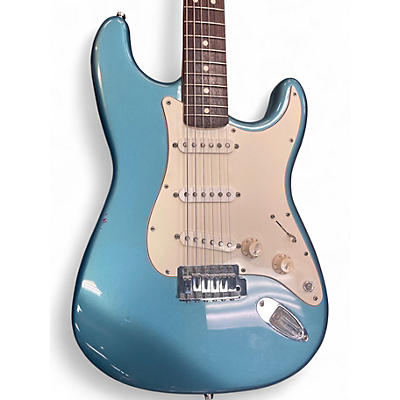 Used Fender Standard Stratocaster TEAL Solid Body Electric Guitar