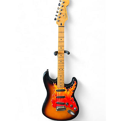 Used Fender Standard Stratocaster UltraBurst Solid Body Electric Guitar