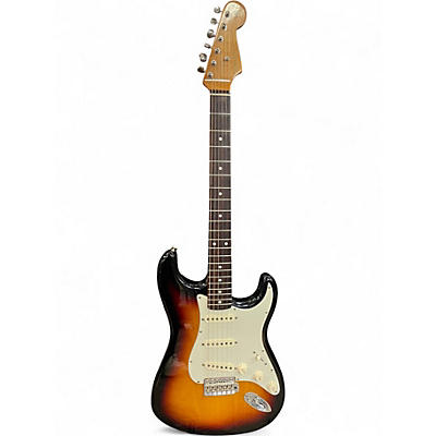 Used Fender Standard Stratocaster Vintage Sunburst Solid Body Electric Guitar