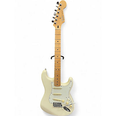 Used Fender Standard Stratocaster White Solid Body Electric Guitar