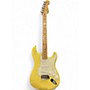 Used Fender Standard Stratocaster Yellow Solid Body Electric Guitar Yellow