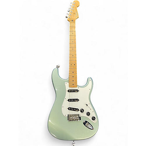 Used Fender Standard Stratocaster blue Solid Body Electric Guitar blue