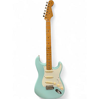 Used Fender Standard Stratocaster blue Solid Body Electric Guitar