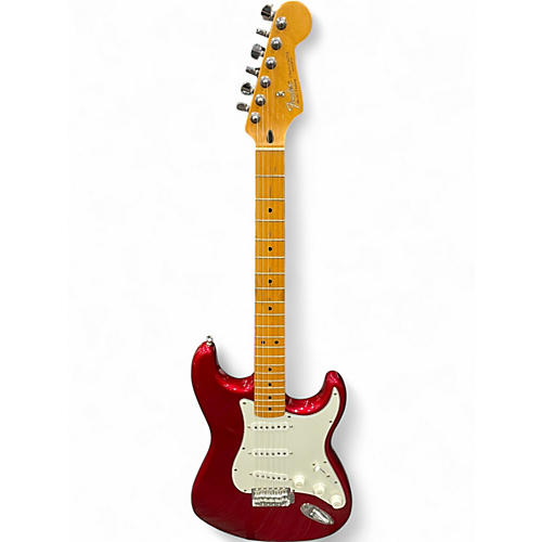Used Fender Standard Stratocaster red Solid Body Electric Guitar red