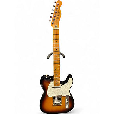 Used Fender Standard Telecaster 2 Tone Sunburst Solid Body Electric Guitar