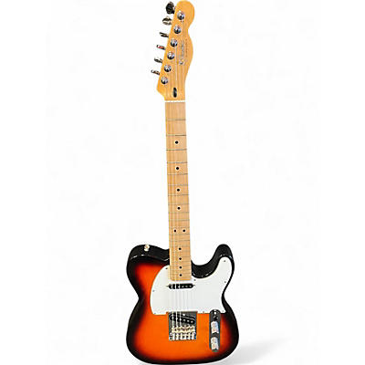 Used Fender Standard Telecaster 3 Color Sunburst Solid Body Electric Guitar