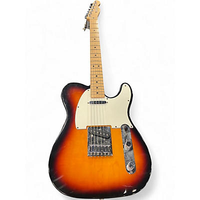 Used Fender Standard Telecaster 3 Color Sunburst Solid Body Electric Guitar