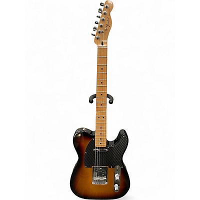 Used Fender Standard Telecaster 3 Color Sunburst Solid Body Electric Guitar
