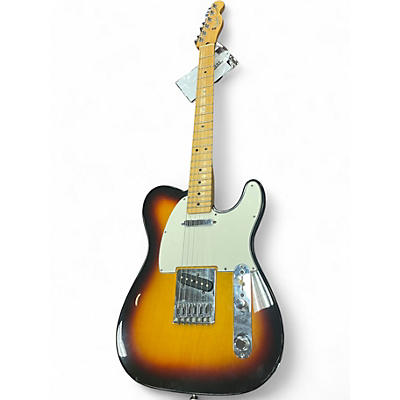 Used Fender Standard Telecaster 3 Tone Sunburst Solid Body Electric Guitar