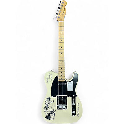 Used Fender Standard Telecaster Alpine White Solid Body Electric Guitar