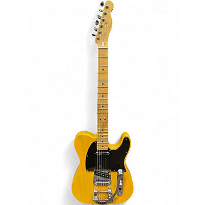 Used Fender Standard Telecaster Ash with Bigsby Butterscotch Solid Body Electric Guitar
